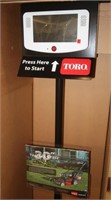 New Toro POS Marketing Display 14x12x58