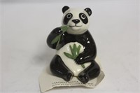 A Ceramic Panda Bear