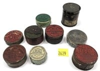 Lot, vintage tins of Winchester primers and