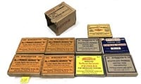 Lot, vintage primers includes Winchester No. 4 and