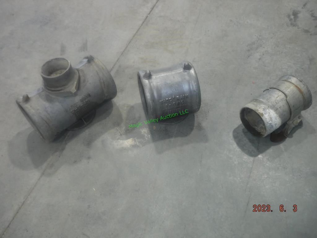 Aluminum Irrigation Fittings 6"/4"