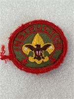 1960s BOY SCOUT INSTRUCTOR Leader Position Badge