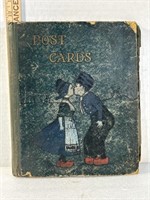 Early 1900s postcard album empty