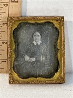 Antique Daguerreotype, Philipina Jahn wife of