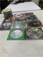 DVD Movies, empty CDs