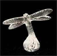 Lalique Dragonfly Sculpture