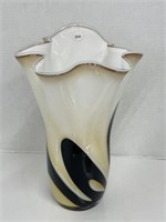 Art Glass Vase 15 " H
