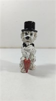 Vintage Ceramic Spaghetti Dog Terrier Made In