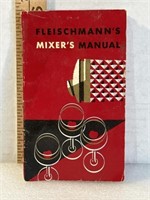 Vintage Fleischman’s mixers, manual, cocktail,