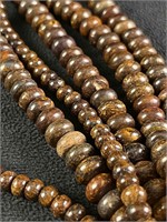 Bronzite Beads Gemstone Beads 6 Strands of Beads