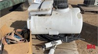 Pallet of Foam Marker Tank 70' hose & Box of