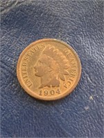 1904 Indian head penny