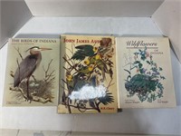 The birds of Indiana book signed by artist