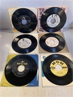 Lot of 45 records from promotional use only