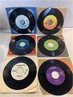 Lot of 45 records from promotional use only