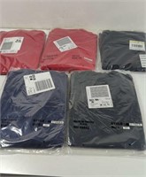 Black,Red and Navy Blue Turtleneck Shirts Size 2X