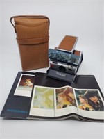 Polaroid SX-70 Land Camera With Flash And