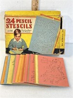 1940’s Vintage children’s pencil stencils 24 of