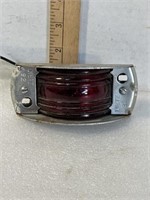 Vintage NOS Dietz 92 Red Glass Marker Light Lamp