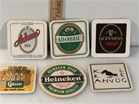 Collectible, German beer coasters set of six