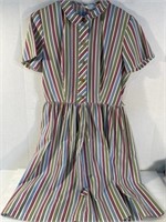 Mid century, Sears, cotton dress, retro,