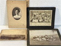 Lot of vintage cabinet photos