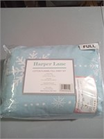 4pc Full Cotton Flannel Sheet Set