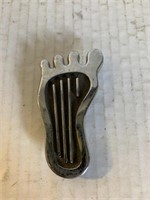 headlight dimmer switch shaped like a foot made