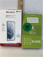 Glass screen protectors