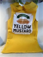 Yellow mustard costume