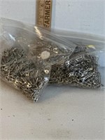 Two bags of safety pins