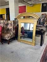 Large Quality Gold Frame Decorator Mirror