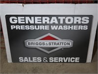 Briggs & Stratton Sales & Service Sign 24x36