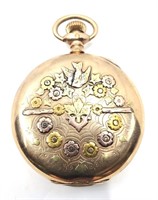 ELGIN Pocket Watch 16s 15J GF Hunter made in 1897