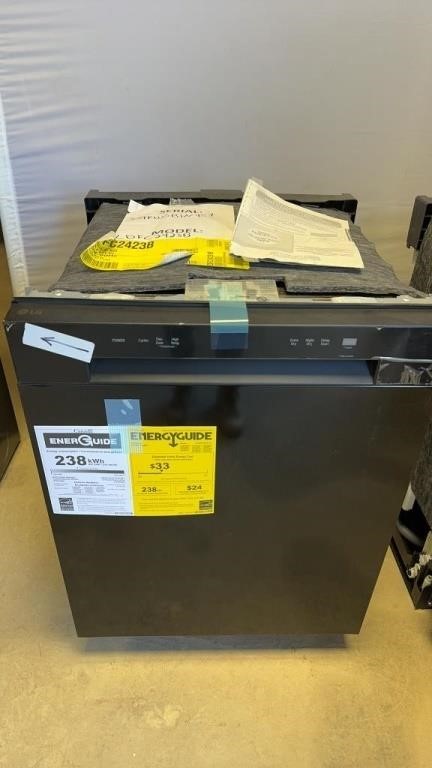 Front Control Lg Dishwasher Model LDFC2423B