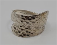 RJ, Modernist Sterling Silver Ring