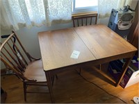 Small Dining Table and Two Chairs