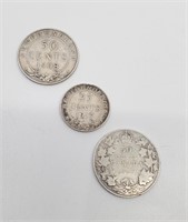 Set of 3 Coins, Canada and Newfoundland