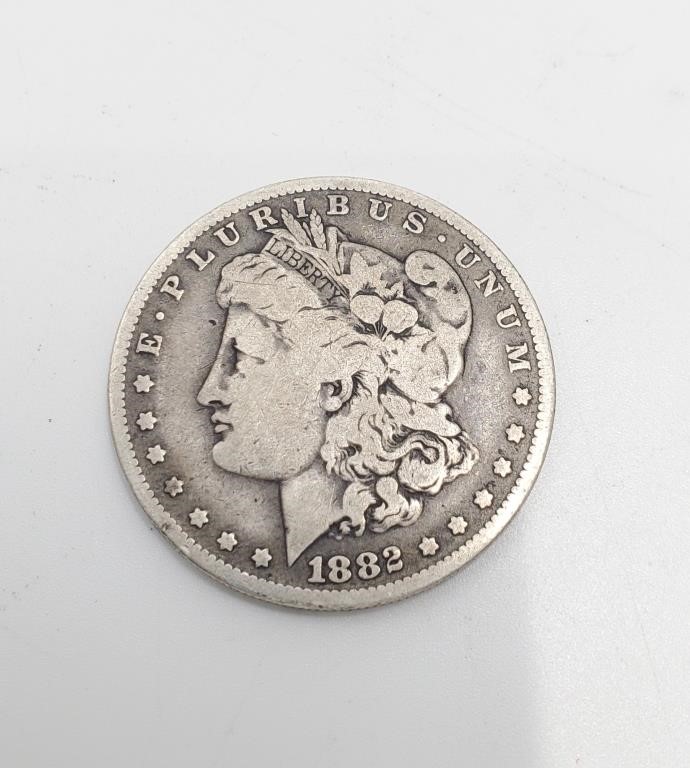 USA, 1 Silver Dollar Morgan 1882 O