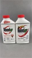 2-New 32oz Bottles of Round Up Concentrate