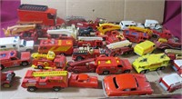 39 TOY FIRE TRUCKS AND MORE*MATCHBOX*HOT WHEELS