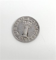 GREAT BRITAIN  1723 George I Silver Maundy Penny
