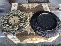 (2) Decorator Clocks