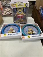 Minions clocks 9.75x1.5