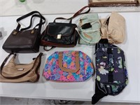 Purses, cooler lunch bags & heating pads