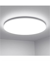 $30 13 inch 24W Flush Mount LED Ceiling Light