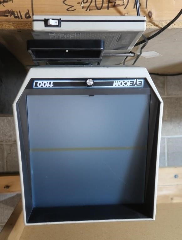 Eyecom 1100 Microfiche Reader