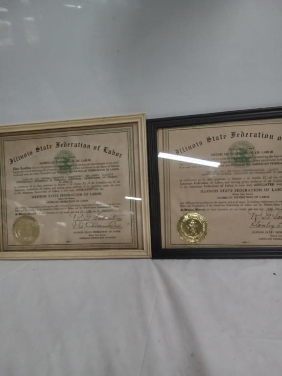 Miscellaneous lot Illinois state federation of