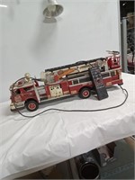 vintage remote control fire engine