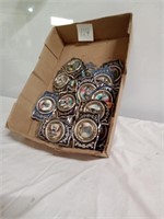 Box of buckles.